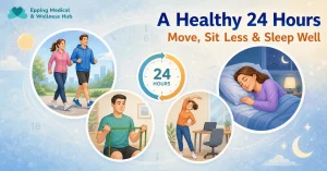 A Healthy 24 Hours: Move, Sit Less and Sleep Well